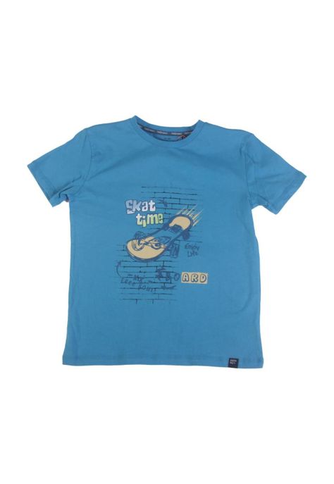 Polera Niño Azul Pillin-0