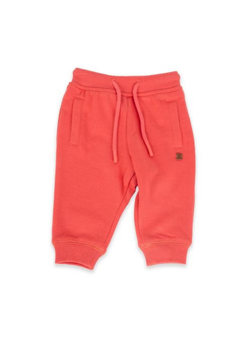 Pantalón Buzo Bebé Niño Rojo Pillin-0
