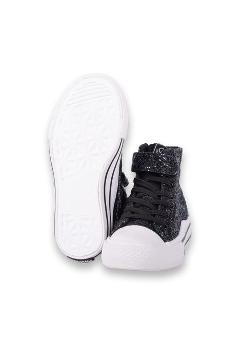 Zapatillas Niña Negro Pillin (PZA506-24NEG)-1