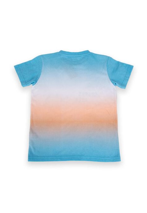 Polera Niño Turquesa Pillin-2