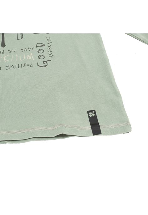 Polera M/L Niño Verde Pillin-4
