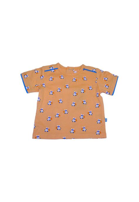 Polera Bebe Niño Naranja Pillin-0