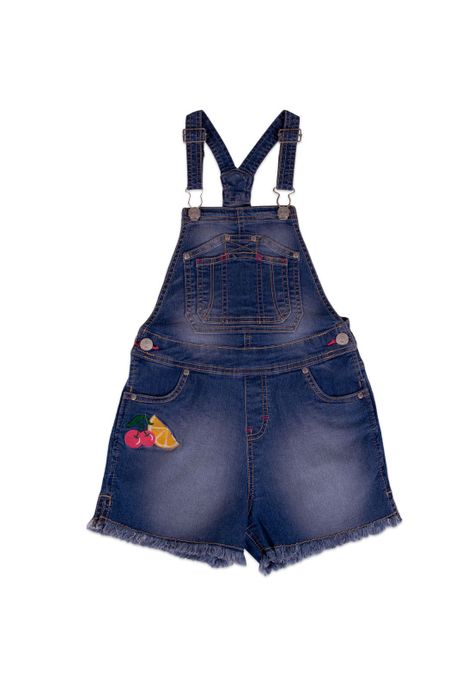 Jardinera Niña Denim Pillin  -0