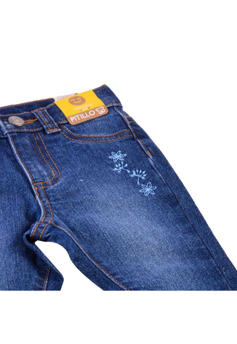 Jeans Bebé Niña Azul Pillin-1