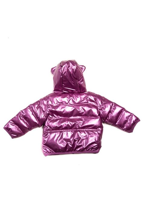 Parka con Capucha Bebé Niña Violeta Pillin-3