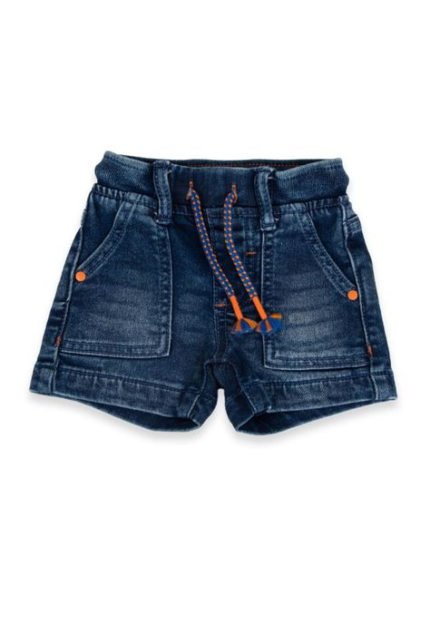 Bermuda Bebé Niño Denim Pillin-0