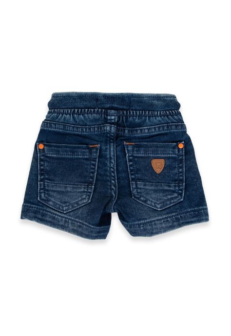 Bermuda Bebé Niño Denim Pillin (PVA714-24DEN)-2