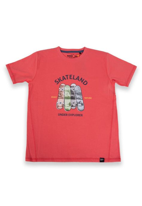 Polera Niño Rojo Pillin-0