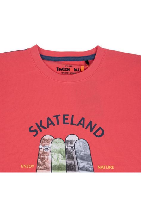 Polera Niño Rojo Pillin-1