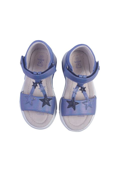 Sandalias Niña Azul Pillin-1