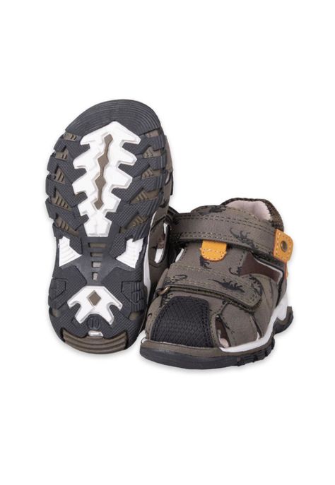 Sandalias Clasico Bebe Niño Verde Pillin-1