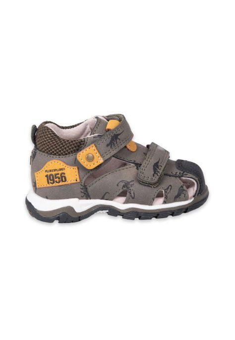 Sandalias Clasico Bebe Niño Verde Pillin-2