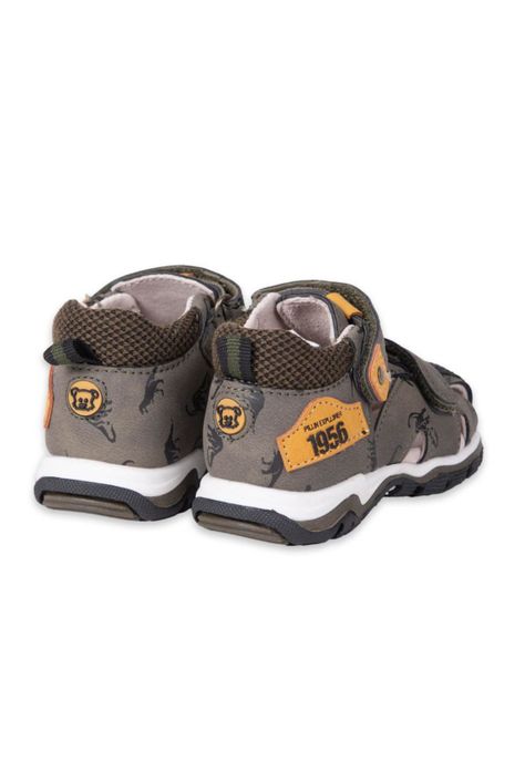 Sandalias Clasico Bebe Niño Verde Pillin-3