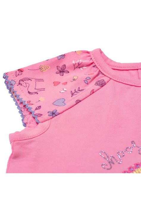 Polera Bebé Niña Rosado Pillin-2