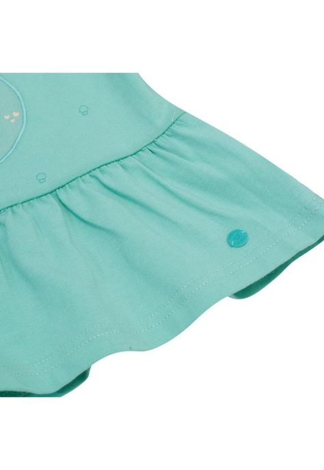Polera Bebé Niña Verde Pillin-3