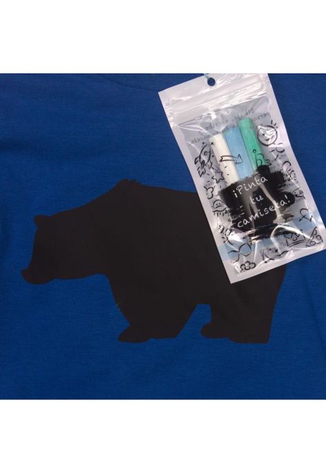 Polera Niño Manga Larga Estampada Azul Pillin-2