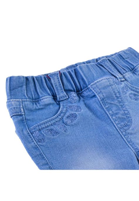 Jeggins Mezclilla Bebé Niña Celeste Pillin-1