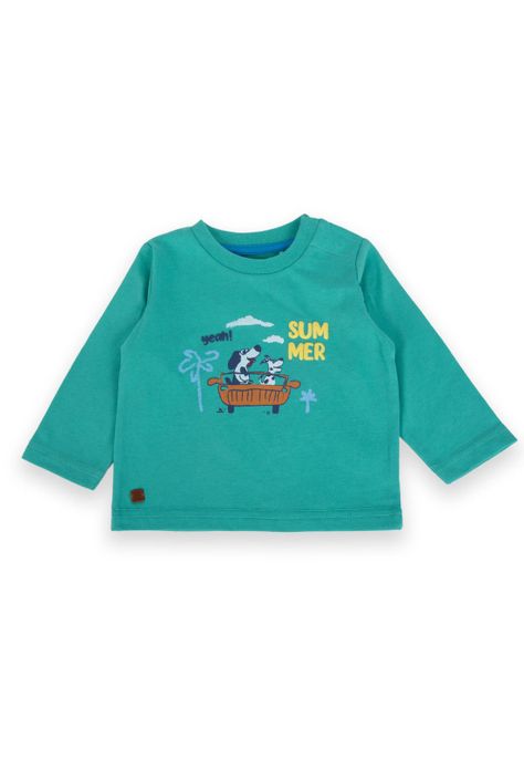 Polera Bebé Niño Verde Pillin (PVA602-24VER)-0