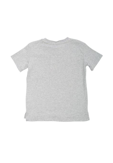 Polera Manga Corta Niño Gris Claro Pillin-1