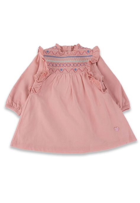 Vestido Bebé Niña Palo rosa Pillin-0