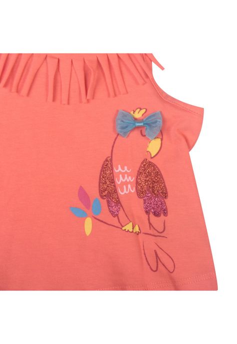 Polera Bebe Niña Coral Pillin-2