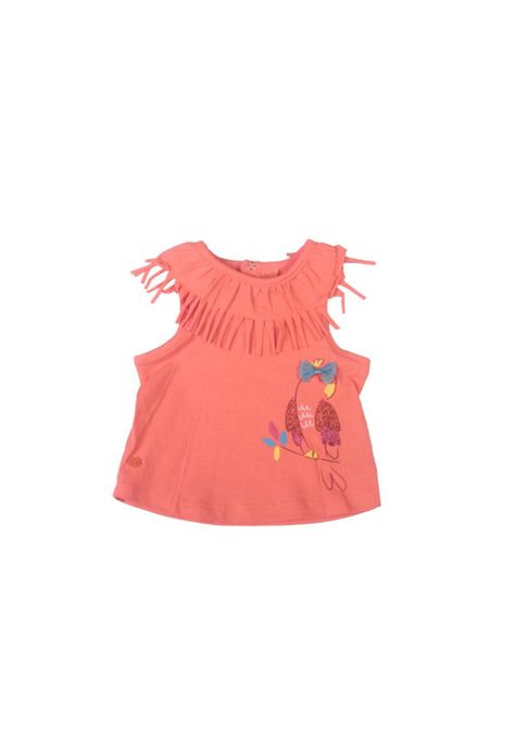 Polera Bebe Niña Coral Pillin-0