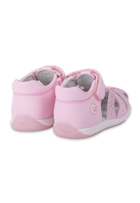 Sandalias Clasico Bebe Niña Rosado Pillin (PZA415-24ROS)-3