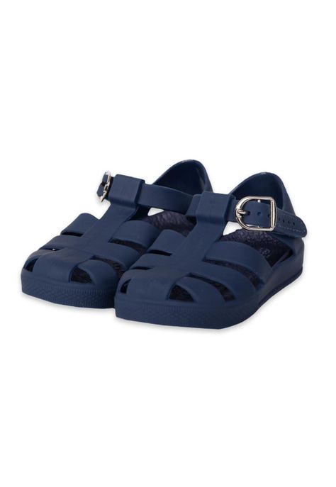 Sandalias Bebe Niño Azul Pillin-0
