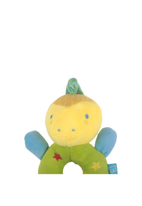 Calcetín Peluche Bebe Niño Amarillo Pillín-1