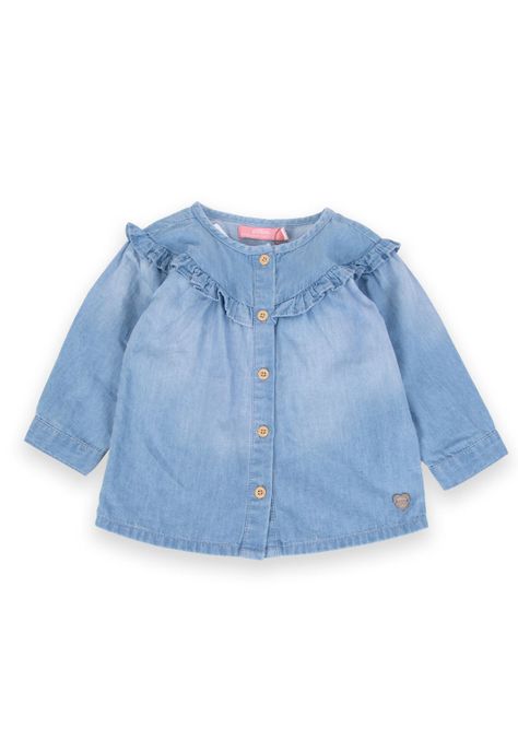 Blusa Niña Denim Pillin (PVA705-24DEN)-0