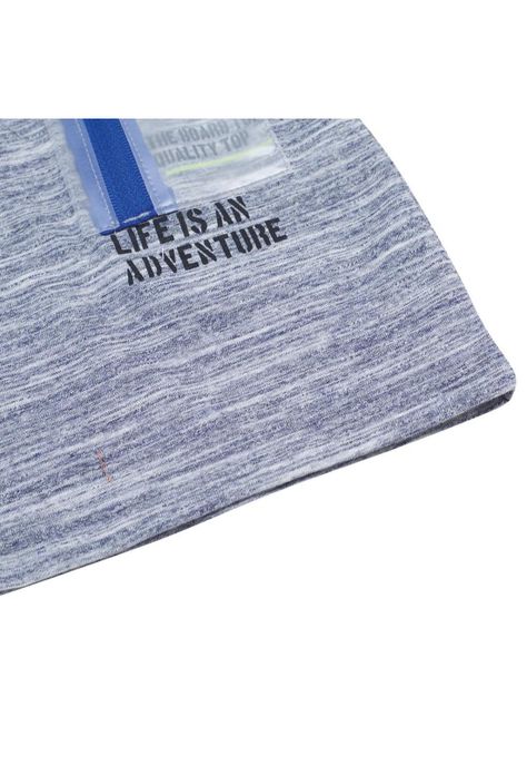 Polera Bebé Niño M/L Azul Pillin-3