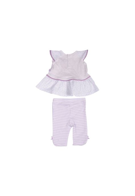 Conjunto Recién Nacido Niña Blanco Pillin-3