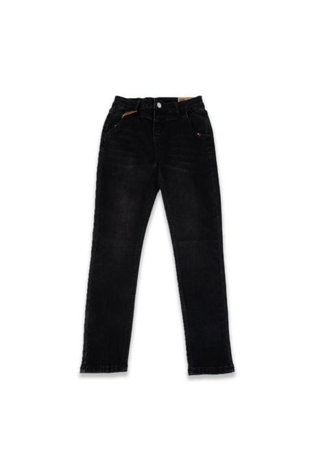 Jeans Niña Negro Pillin-0