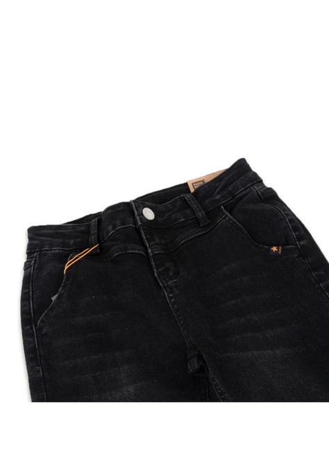 Jeans Niña Negro Pillin-1