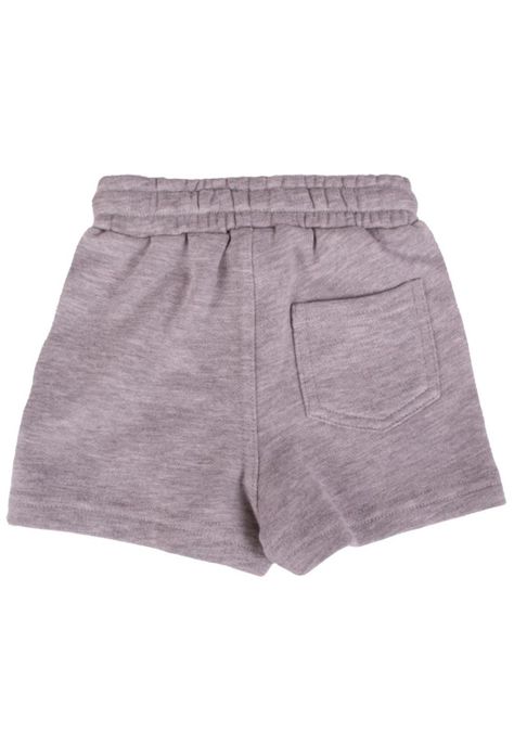 Bermuda Franela Bebe Niño Gris Pillin-1