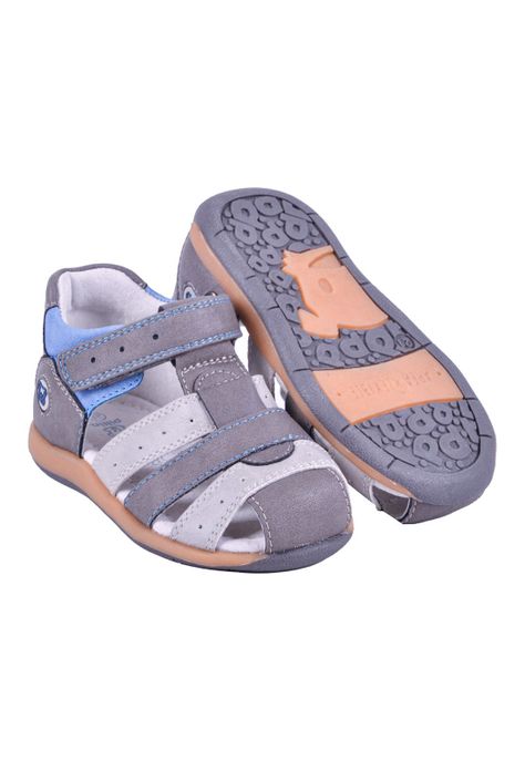 Sandalias Niño Gris Pillin-2