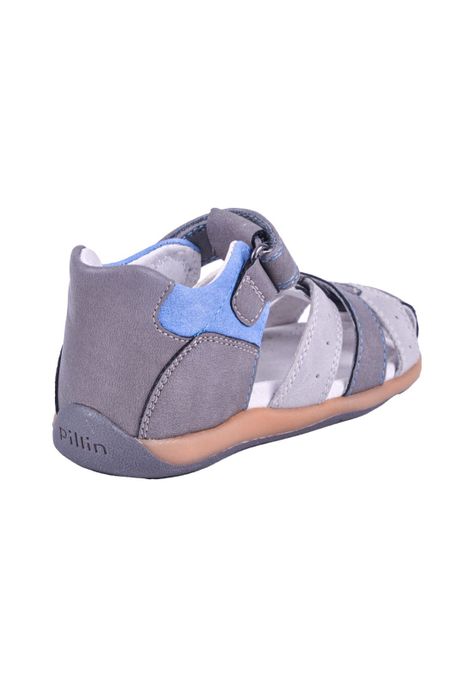 Sandalias Niño Gris Pillin-3
