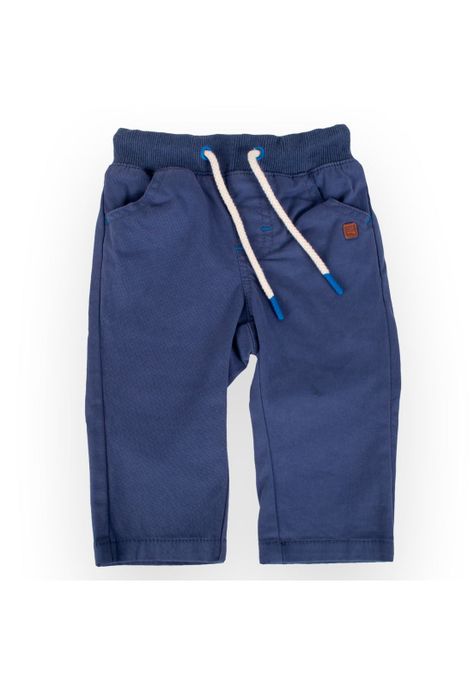 Pantalón Bebe Niño Azul Pillin-0