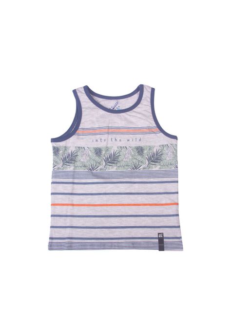 Polera Niño Gris Pillin-0