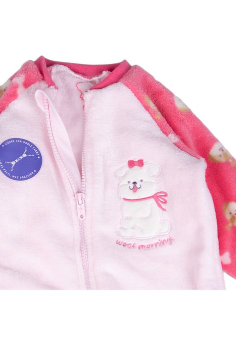 Pijama Bebe Coral Pillin (PVB410-25COR )-1