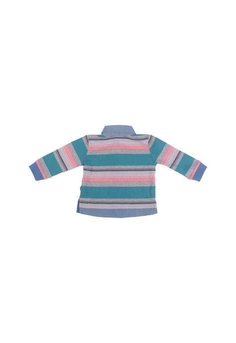 Polera Bebe Niño Gris Pillin-3