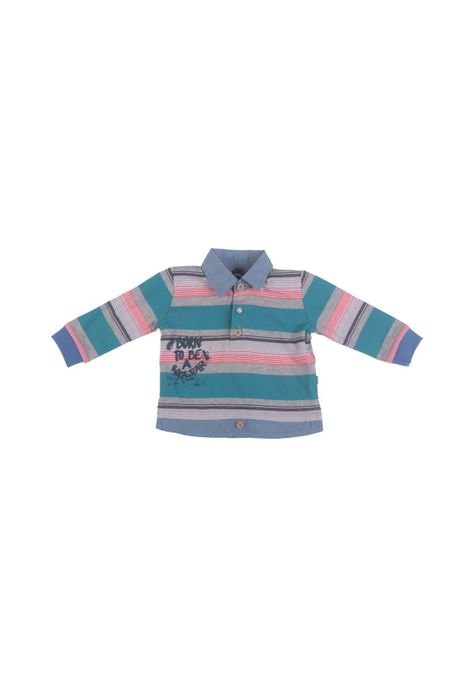 Polera Bebe Niño Gris Pillin-0