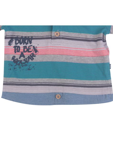 Polera Bebe Niño Gris Pillin-1