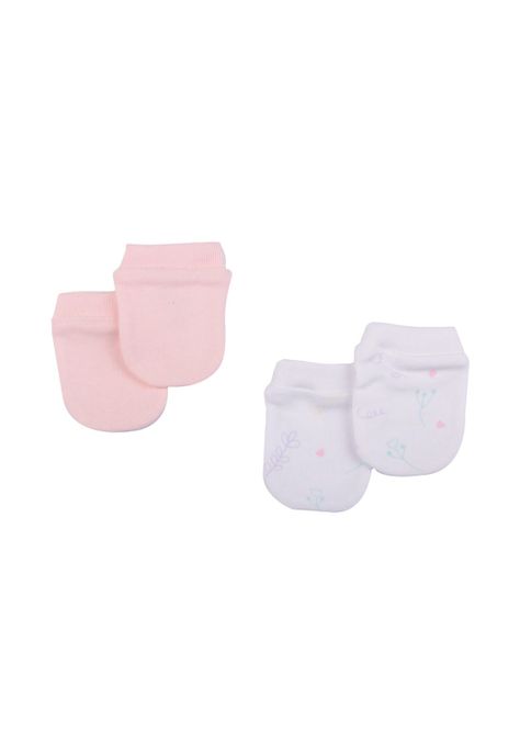 Set Mitones 2 Pzas Bebe Niña Multicolor Pillín-3
