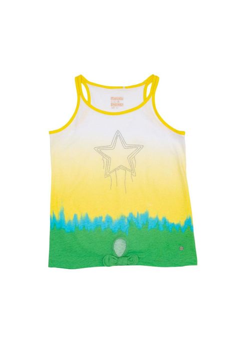 Polera Niña Turquesa Pillin-0