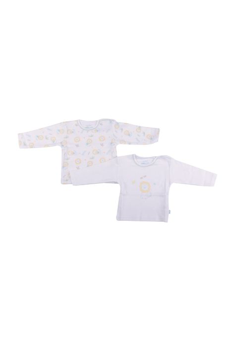 Set 2 Pzas Camiseta Bebe Niño Multicolor Pillin-1