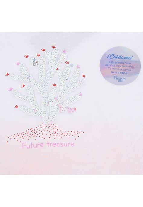 Polera Niña Durazno Pillin (PVA648-24MEL)-1