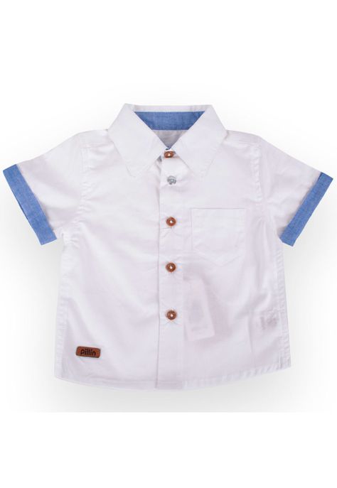 Camisa Bebe Niño Blanco Pillin-0