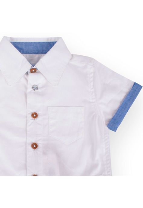 Camisa Bebe Niño Blanco Pillin-1
