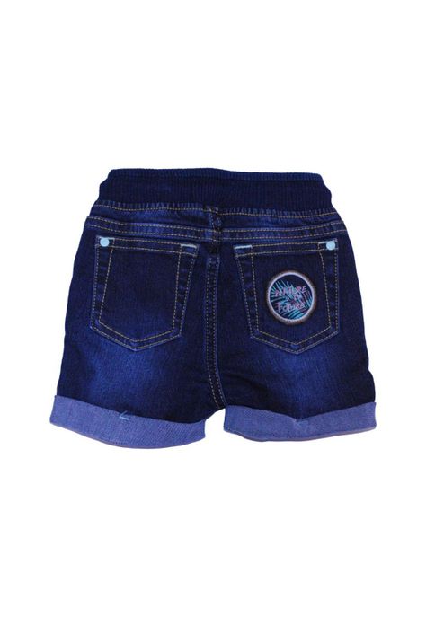 Bermuda Bebe Niño Azul Pillin-3